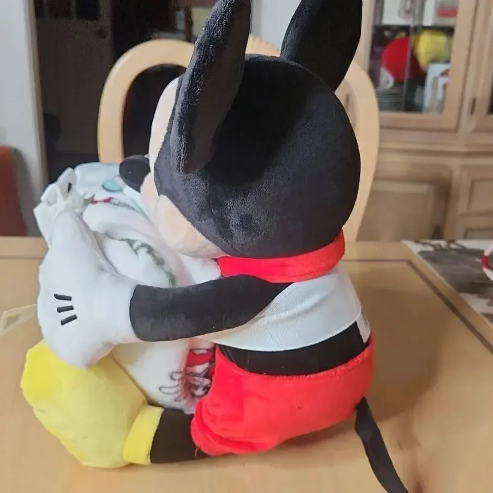 Disney Mickey Mouse plush and throw blanket